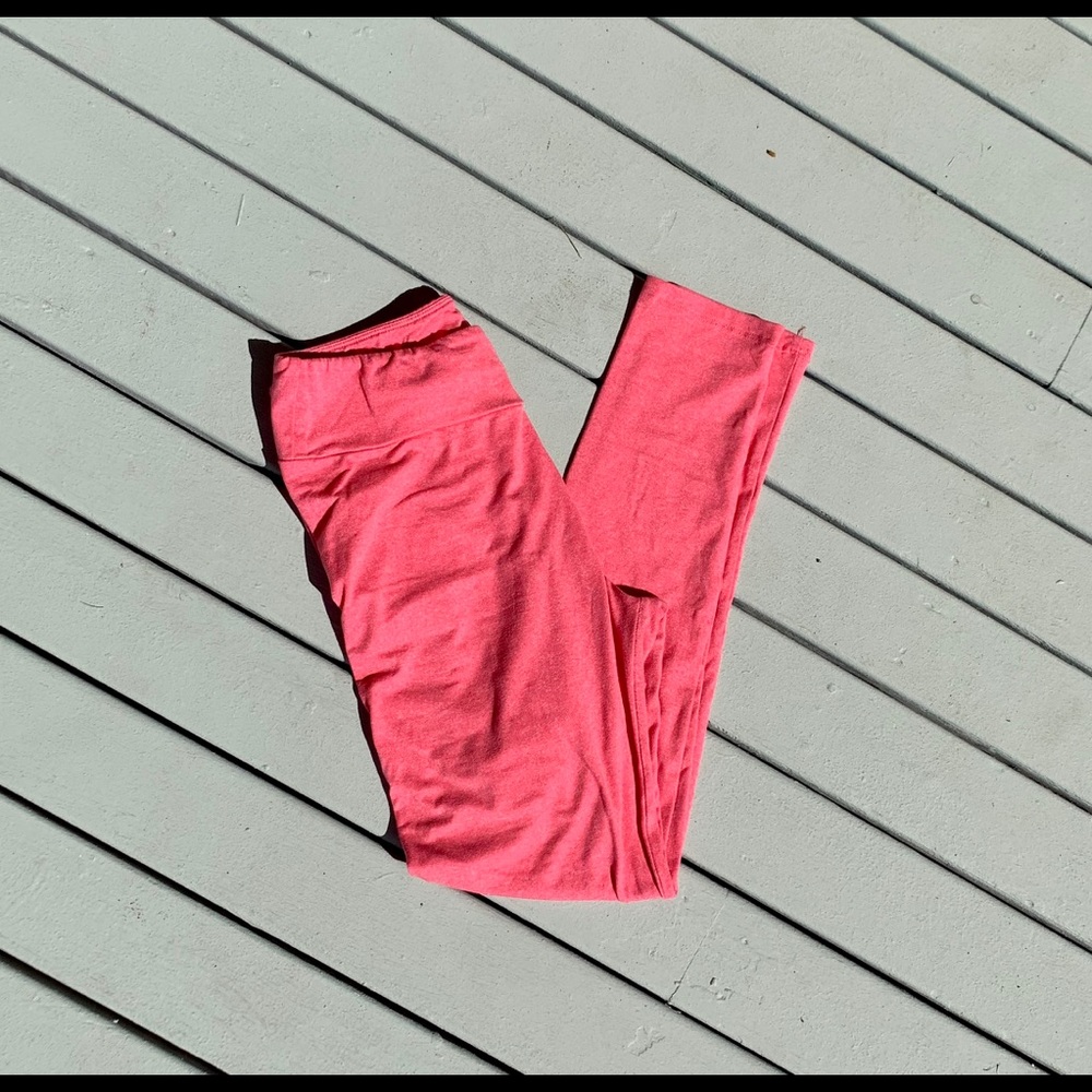 Lularoe pink one size leggings